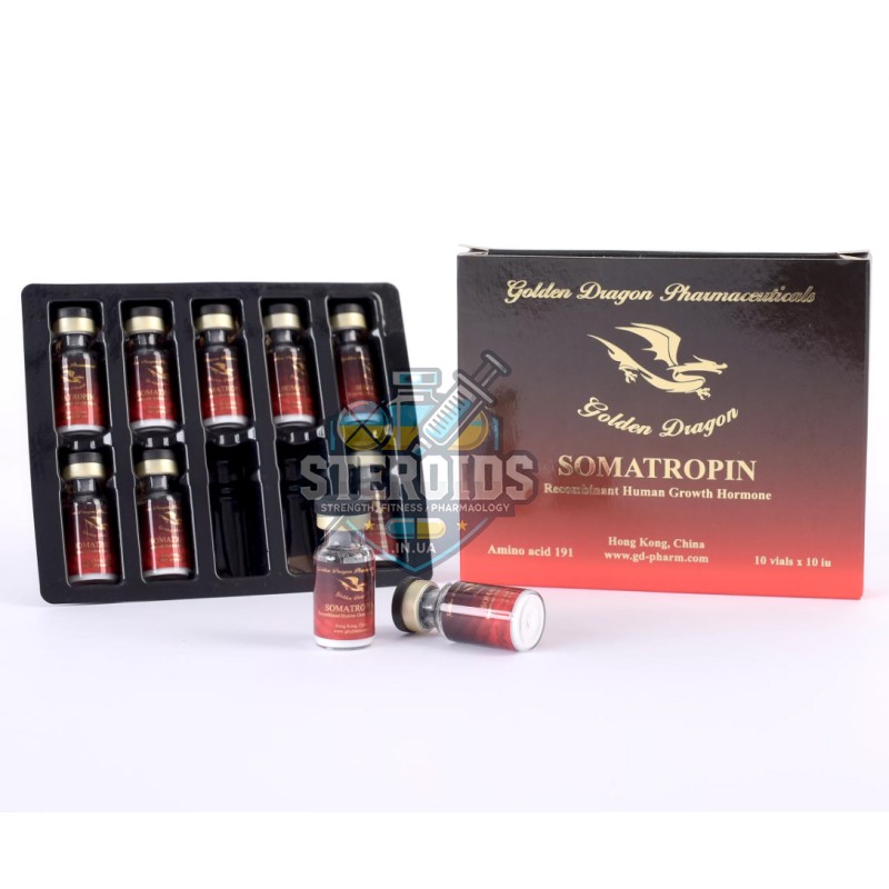 Соматропін (Somatropin) 10 UI/мл 10 флаконів