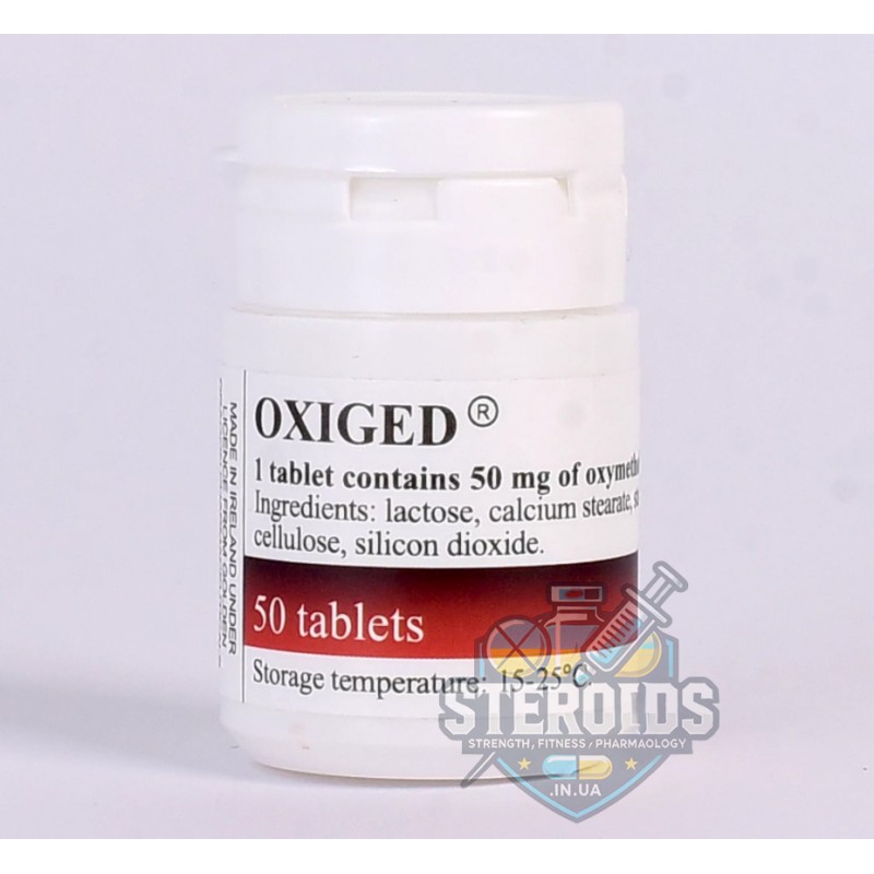 Оксиметолон (Golden Dragon) Oxyged 50 мг/таб 50 табл