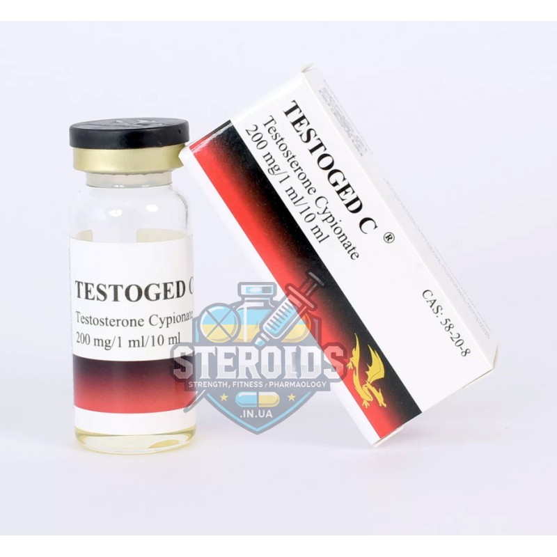 Тестостерон ципионат (Golden Dragon) Testoged C 200 мг - 10мл