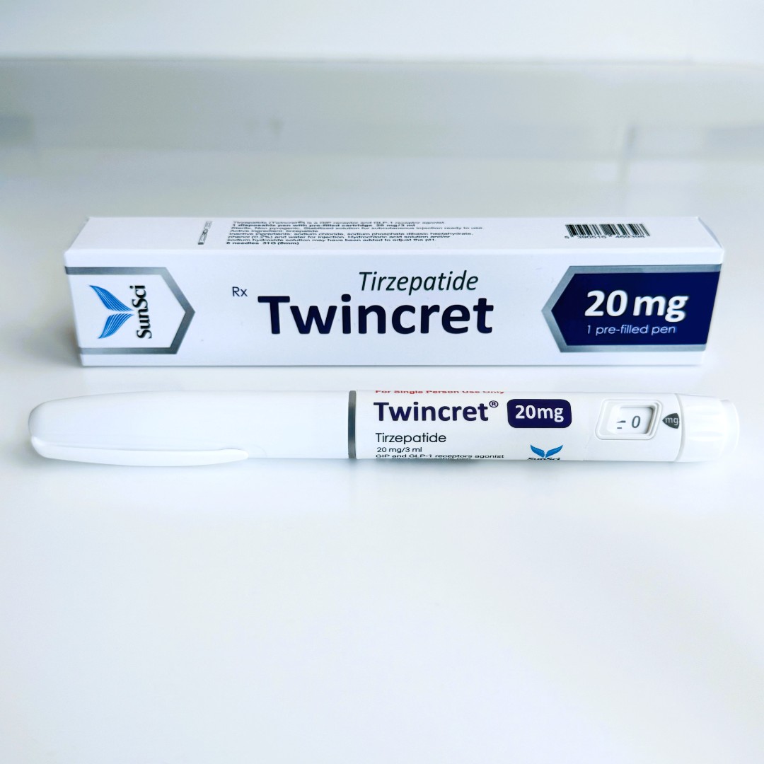Купить Тирзепатид Twincret шприц-ручка (Tirzepatide) 20мг